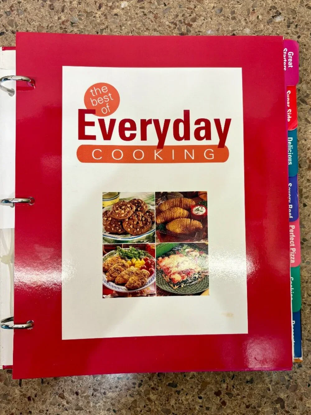 The Best of Everyday Cooking 3-Ring Binder Cookbook - Hardcover Book